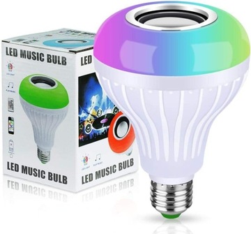 ЦВЕТНАЯ СВЕТОДИОДНАЯ ЛАМПА ZD7G RGB BT ДИНАМИК
