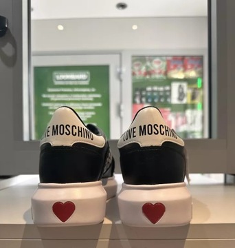 BUTY LOVE MOSCHINO ROZM 38 CZARNE