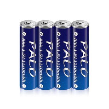 Литий-ионный аккумулятор AAA (R3), заряжаемый через USB-C 4 шт.