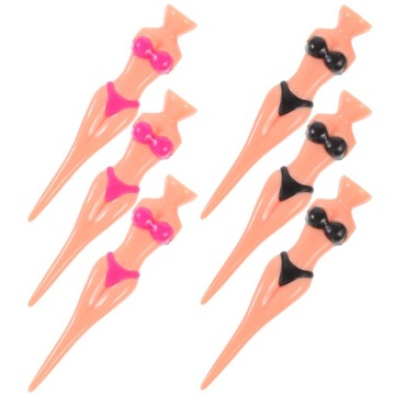 ЖЕНСКИЕ ТРИКОТАЖНЫЕ ТРИКОТАЖИ ДЛЯ ГОЛЬФА БИКИНИ, 4 ШТ. ПОДСТАВКИ ДЛЯ МЯЧЕЙ ДЛЯ ГОЛЬФА