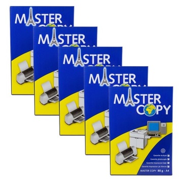 PAPIER KSERO A4 500 Papier do drukarki Biały 80g KARTON 5 ryz