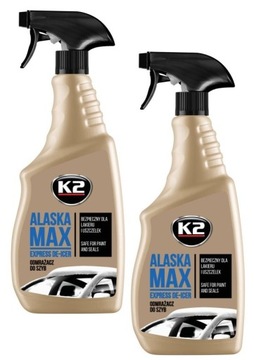 K2 ALASKA MAX ODMRAŻACZ DO SZYB SAMOCHODOWYCH -70C ATOMIZER 700 ML