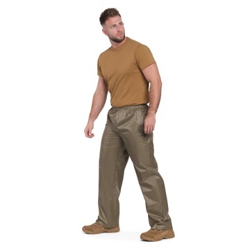 Komplet przeciwdeszczowy kurtka + spodnie Mil-Tec Olive XL