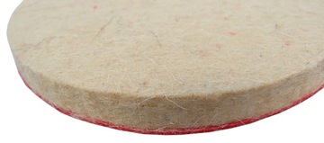 ПОЛИРОВАЛЬНЫЙ ВОЙЛОК С ДИСКОМ НА ВЕЛКРО ДИСК 125 x10