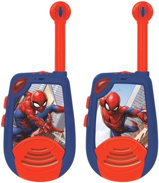 SPIDER-MAN Walkie talkie dla dzieci Lexibook odcienie granatowego MARVEL
