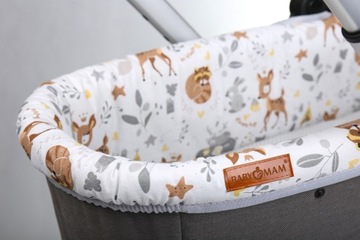 ВСТАВКА ДЛЯ ГОНДОЛЬНОЙ КОЛЯСКИ + НАБОР BABYMAM