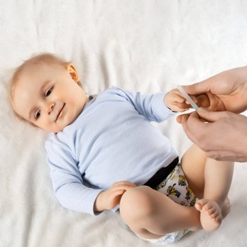 Стеклянная пилочка для ногтей для малышей, футляр 0+