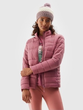 4F KURTKA DZIEWCZĘCA PIKOWANA PUCHOWA PRZEJŚCIOWA WIOSENNA JESIENNA