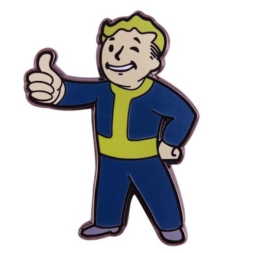 Pin Przypinka Broszka Fallout Vault Boy