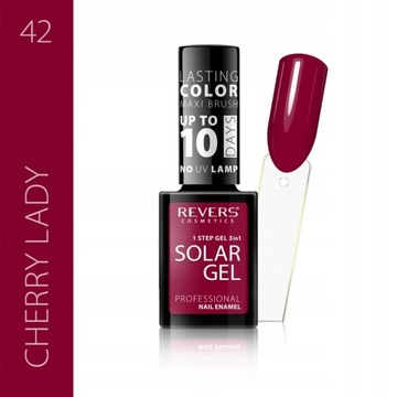 Lakier do paznokci SOLAR GEL 12ml efekt hybrydy 42
