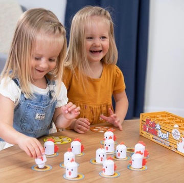 Настольная игра «Толстый мозг» «Курятник на память» «Peek-A-Doodle» «Лисички» «Яйца в подарок»