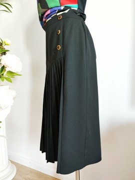 retro vintage elegancka spódnica plisowana r. 46