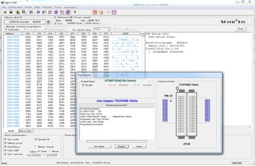 Адаптер AT49F1025 TL866x (PLCC44 -> PDIP40)