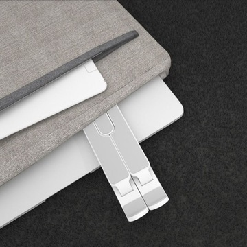 Складная подставка для ноутбука, белая.