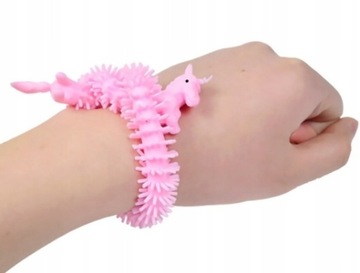 АНТИСТРЕССОВАЯ ИГРУШКА-ПАСТА ПОВЯЗКА НА ГОЛОВУ ЕДИНОРОГ ЧЕРВЯК Дождевой червь 6x