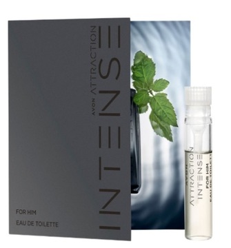 AVON Próbki ATTRACTION INTENSE Woda toaletowa ulotka próbka męska dla Niego