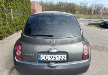 Nissan Micra III Hatchback 5d 1.2 i 16V 80KM 2004 Nissan Micra 1.2 z Gazem W pelni sprawny gotowy do jady 1.2 BenzynaLPG, zdjęcie 6