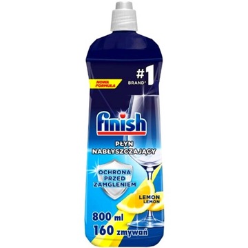 Nabłyszczacz do zmywarki FINISH płyn LEMON 800ml nabłyszczający do naczyń