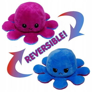 Double-sided Flip Reversible Octopus Plush Toys