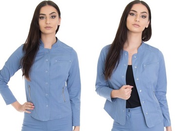 k5 ŻAKIET KURTKA BAWEŁNA STÓJKA (38-52) r.40