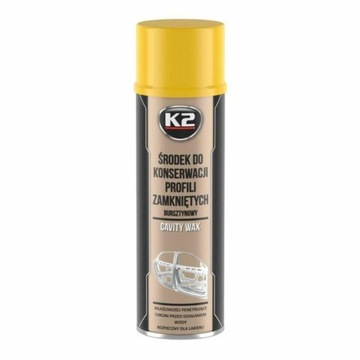 K2 ŚRODEK DO PROFILI ZAMKNIĘTYCH 500ML BURSZTYNOWY