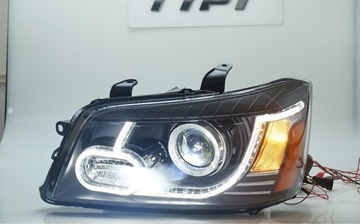 KOMBINOVANÝ SVĚTLOMET PROJEKTORU LED DO PŘEDNÍ SVĚTLA TOYOTA HIGHLANDER 2001-2007