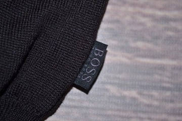 HUGO BOSS AUGUSTO VIRGIN WOOL SWETER BROWN MEN NEW M