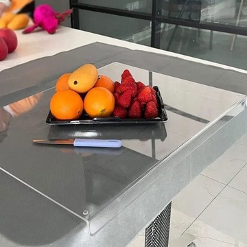 АКРИЛОВАЯ РАЗДЕЛОЧНАЯ ДОСКА ПРОЗРАЧНАЯ КУХОННАЯ СТОЛЕШНИЦА