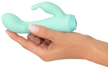 Женский мини-вибратор-кролик из мягкого силикона, 10 режимов вибрации USB
