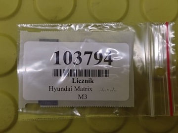 HYUNDAI MATRIX 1.5 CRDI PŘÍSTROJOVÁ DESKA