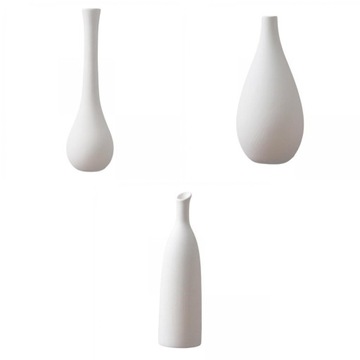 3x Nordic ceramiczny wazon na kwiaty doniczka