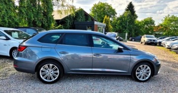 Seat Leon III ST Facelifting 1.4 EcoTSI 150KM 2018 Seat Leon BENZYNA AUTOMAT KAMERA skora alcantara 2x pdc serwis aso, zdjęcie 11