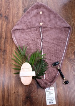 ПОЛОТЕНЦЕ-ТЮРБАН ДЛЯ ВОЛОС, БЫСТРОСЫХАЮЩЕЕ