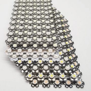 Epistar Deep Red LED 660нм 3Вт Темно-красный