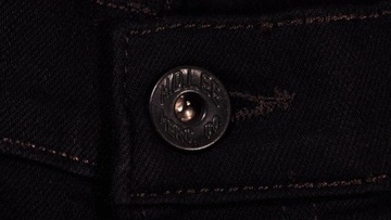 LEE spodnie STRAIGHT regular BLACK jeans DAREN _ W33 L32