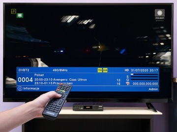 СПУТНИКОВЫЙ ТЮНЕР COMBO ST20 ДЛЯ ГРУЗОВИКОВ 12 В