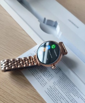 ЖЕНСКИЕ AMOLED СМАРТ-ЧАСЫ С ФУНКЦИЕЙ РАЗГОВОРА ИЗМЕРЕНИЯ СПОРТИВНЫЕ ВОДОНЕПРОНИЦАЕМЫЕ PL