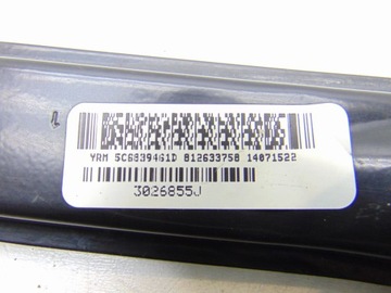 MECHANIZMUS OKNO LEVÝ ZADNÍ VW JETTA 5C 5C6839461D