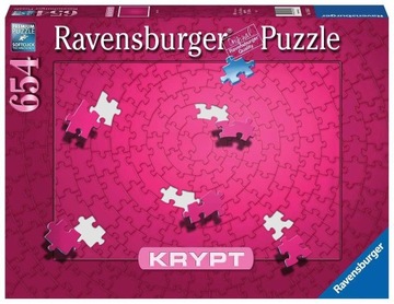 Ravensburger Krypt Pink Puzzle 654! 165643