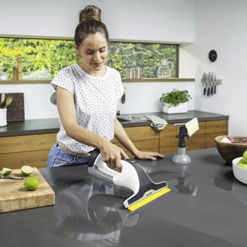 MYJKA DO OKIEN SZYB KARCHER WV 6 PLUS 100 MINUT PRACY + SPRYSKIWACZ DO SZYB