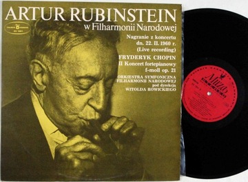 Artur Rubinstein W Filharmonii Narodowej (SX 1861)