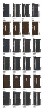 Наружные стальные двери 55мм RIKO S T9 Золотой Дуб