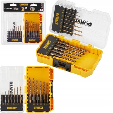 DEWALT DT70710 НАБОР ИЗ 13 СВЕРЛ ПО МЕТАЛЛУ EXTREME