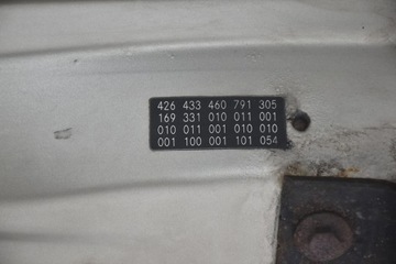 KAPOTA KRYT MOTORU MERCEDES A W169 791