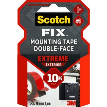 SCOTCH TASMA MONTAZOWA EXTREME ZEWNETRZNA 19MMX1,5M