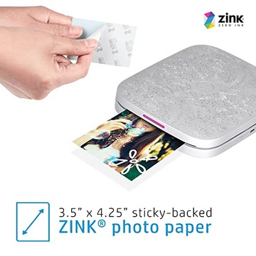 Przenośna drukarka do zdjęć HP Sprocket 3x4 w super stanie!