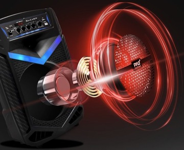 DUŻY GŁOŚNIK BEZPRZEWODOWY BLUETOOTH PARTYBOX USB KOLUMNA XXL SUPER BASS