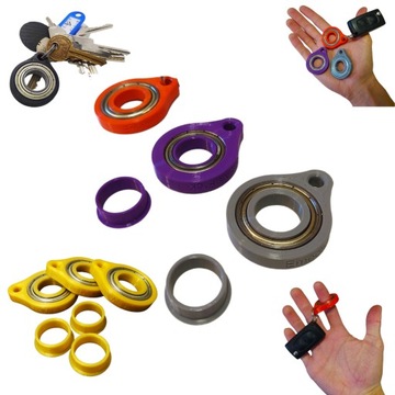 Fidget Spinner Keyrambit Бульбулятор для ключей