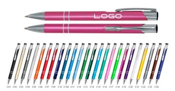 Długopis COSMO 100 szt. LOGO GRAWER dwustronny