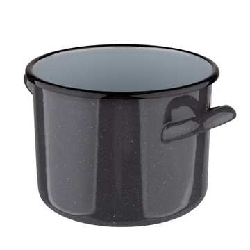 GARNEK 4.4L ŚR.20CM WYS.15CM SZARY NAKRAPIANY